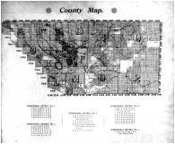Kern County Map, Kern County 1901